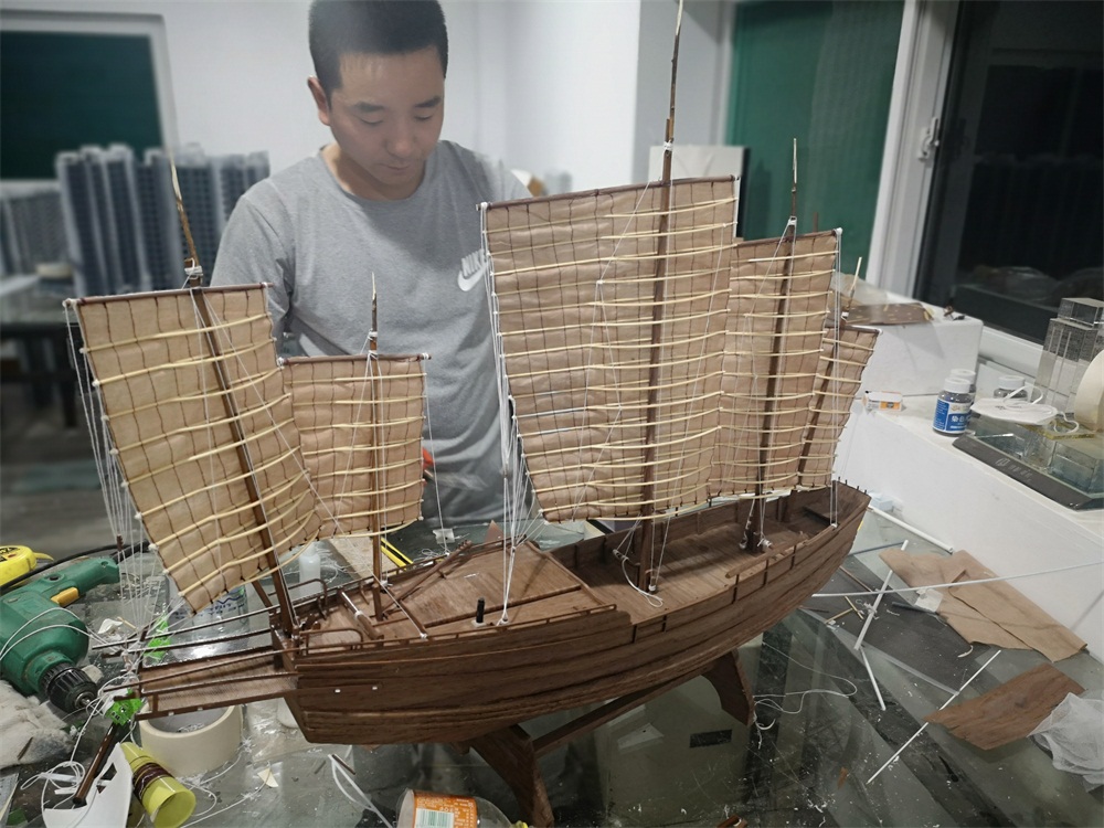 上海沙船模型